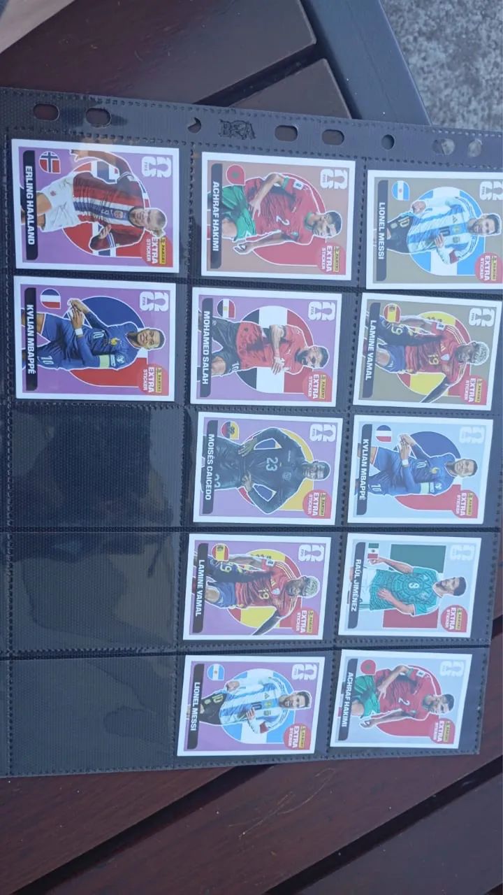 Figurinhas legends copa mundo 