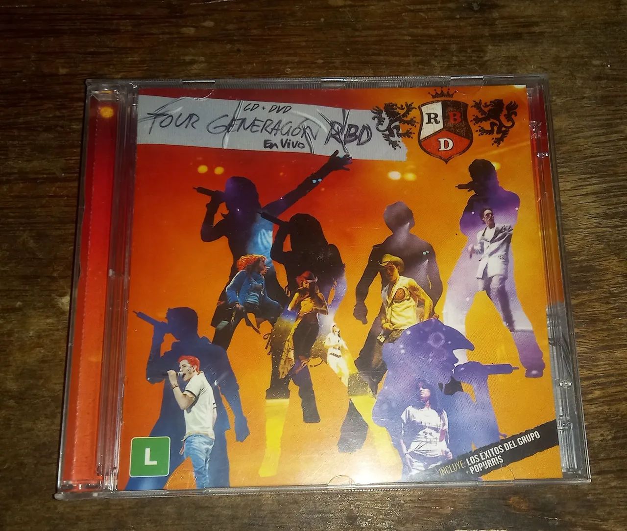 CD+DVD RBD Live in México 