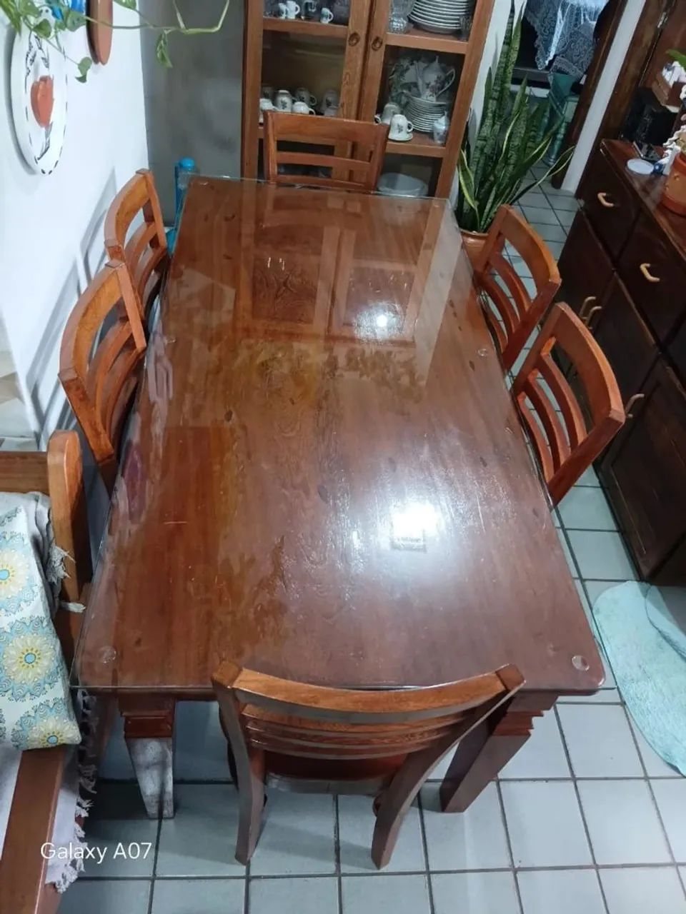 Mesa de madeira pura - Foto 5