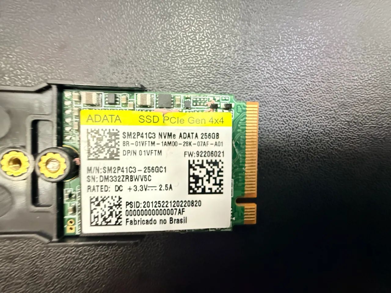 SSD NVMe ADATA 256GB PCIe Gen 4x4 - Foto 2