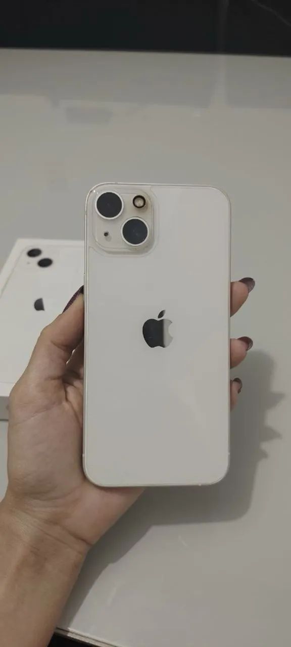iPhone 13 com caixa e nota fiscal 