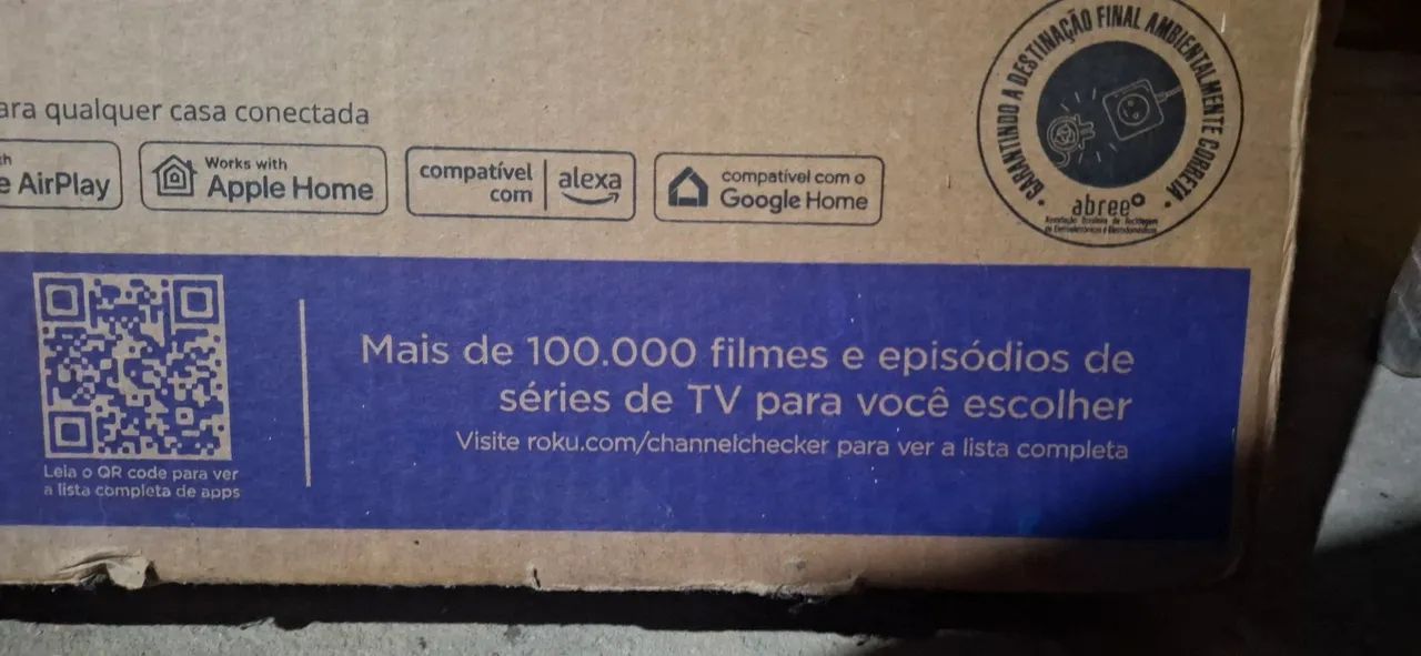 SmartTV AOC Roku Tv 32 Polegadas - Foto 5