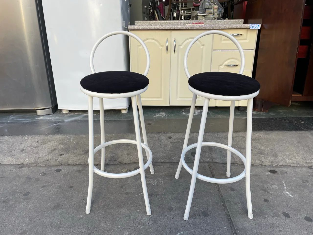 Par de Banquetas Altas com Encosto  - Foto 5