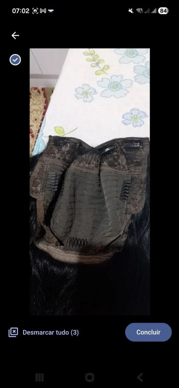 Perucas tipo v cabelo humano  - Foto 3
