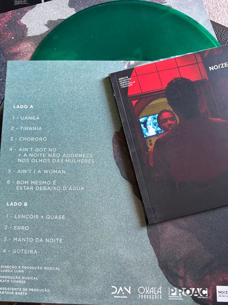Luedji Luna Bom Mesmo baixo D?água vinil  - Foto 2
