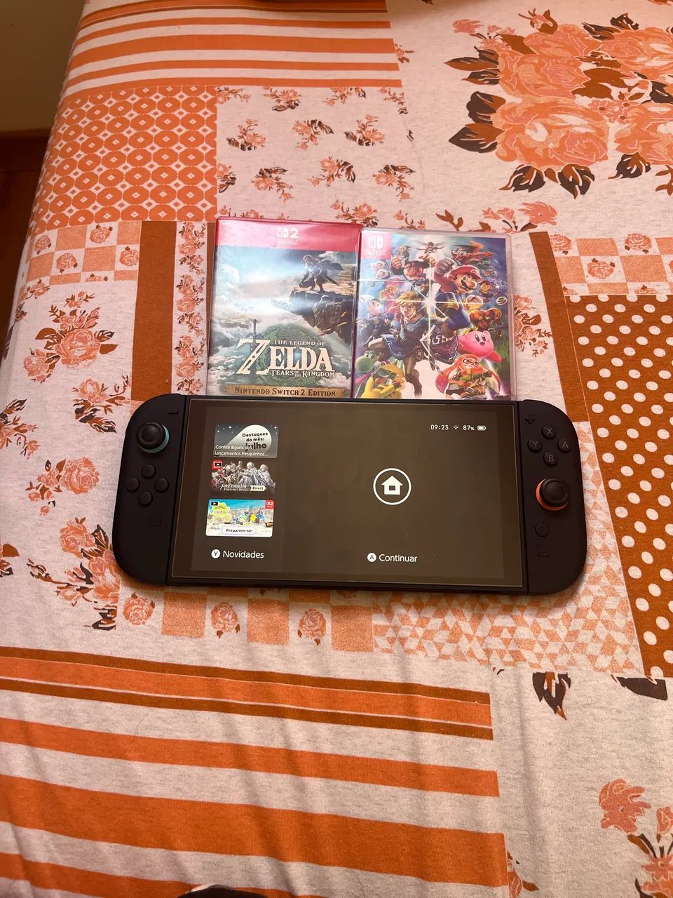 Nintendo switch 2 ,+ 2 jogos  - Foto 4