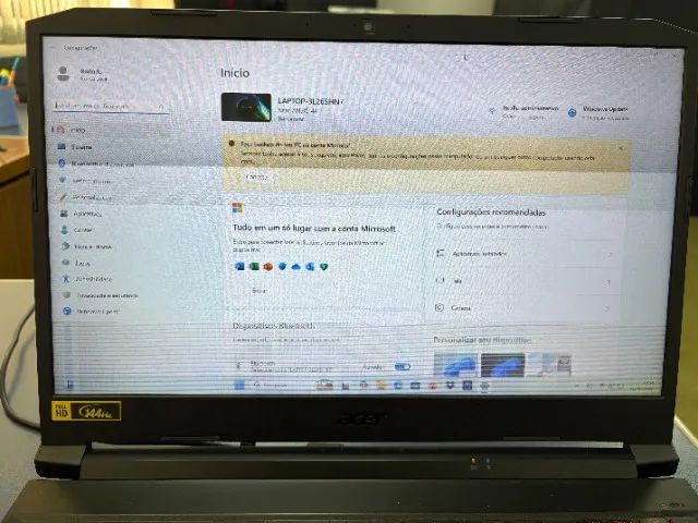 Notebook Acer Nitro 5 AN515-57 Com defeito - Foto 4