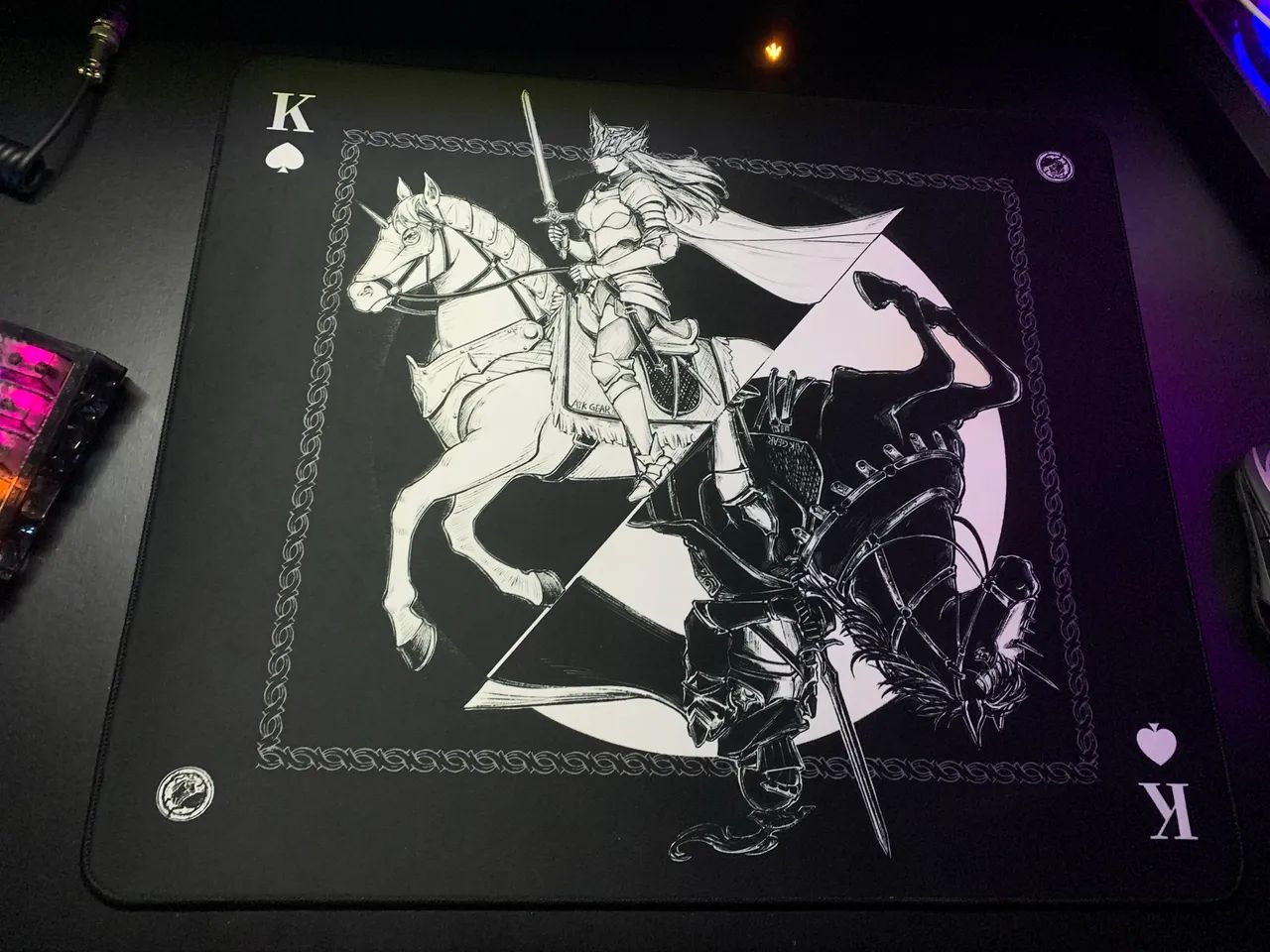 Mousepad Atk War Horse 49x42 base de Poron!