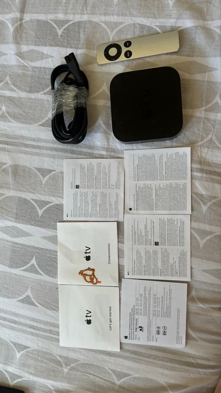 Apple TV 4K 64GB Completa na Caixa - Leia descrição - Foto 2