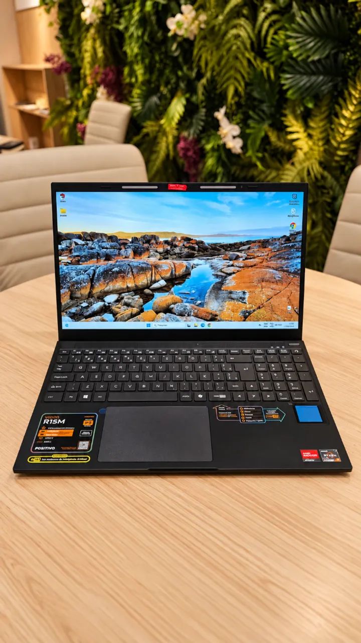 Notebook Ryzen 5-5625U, 16GB RAM, 512GB SSD, Full HD IPS Antirreflex