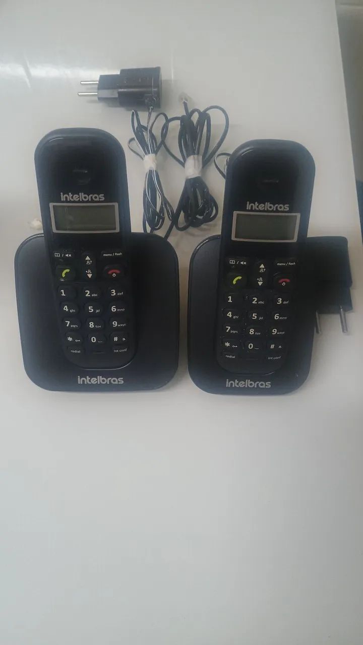 Telefone S/Fio C/ 1 Ramal Intelbras 