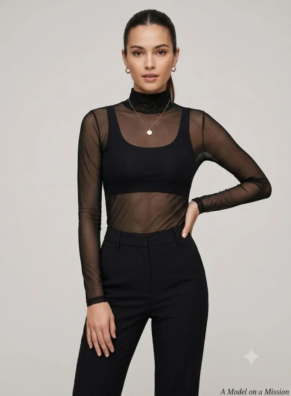 Blusa de tule  - Foto 3