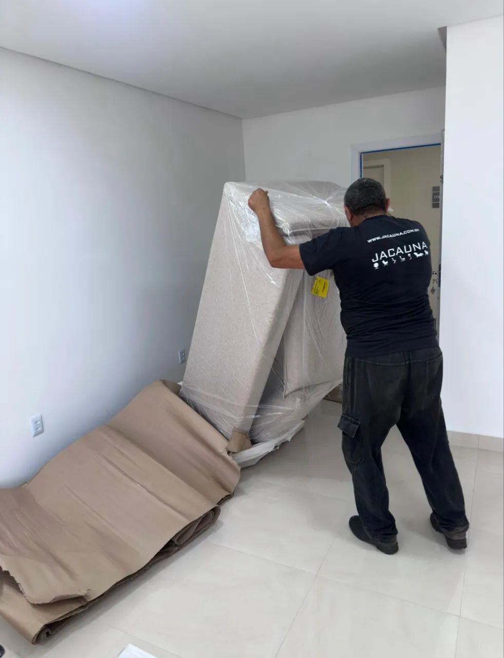 Sofá Novo em linho Jacaúna Móveis.  - Foto 3