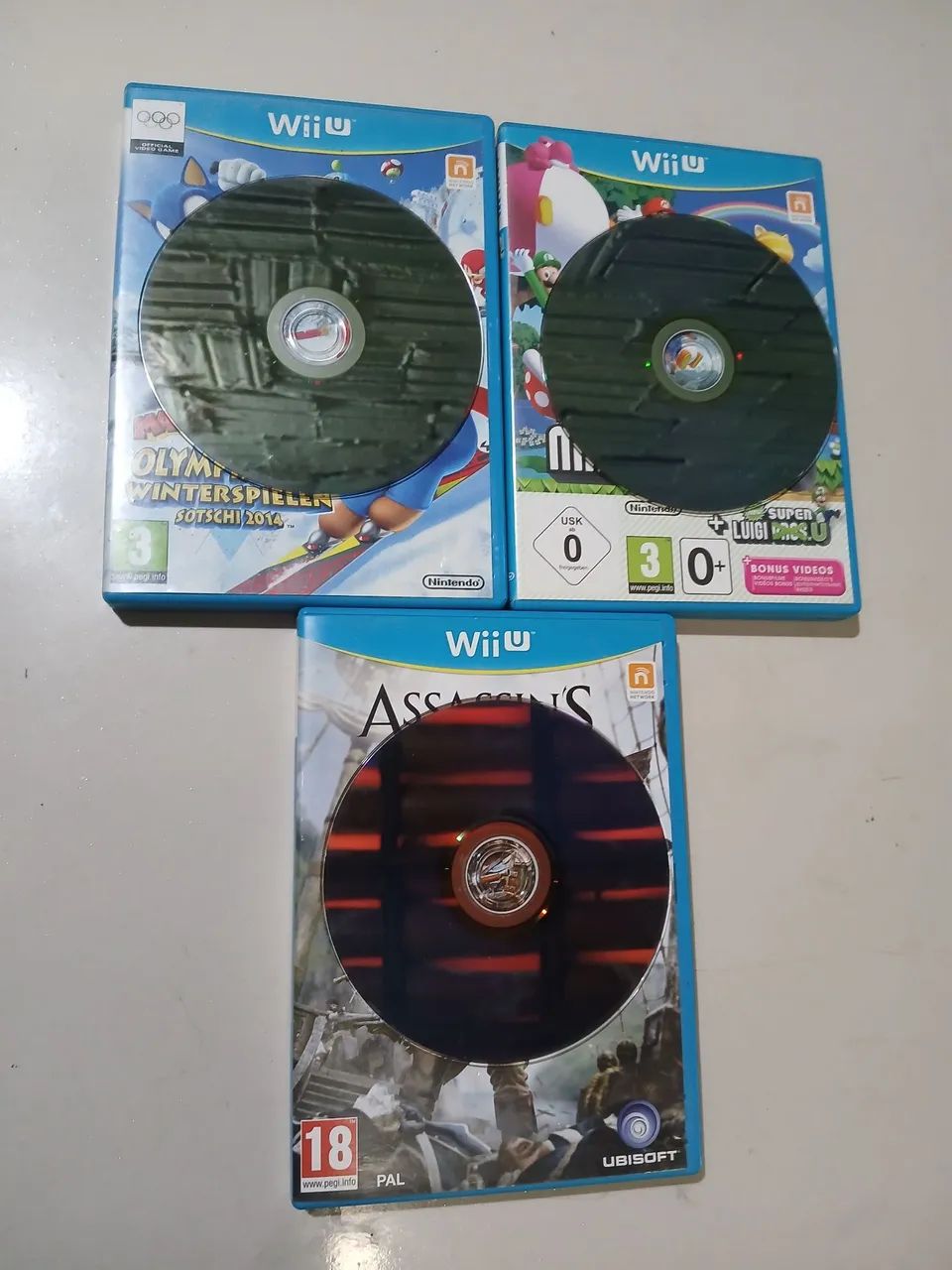 3 jogos do Nintendo Wii.U  - Foto 3