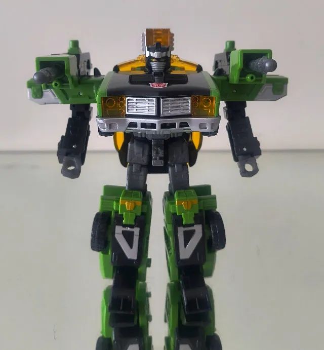 Figure Transformers Cybertron Downshift, completo e original Hasbro, Galaxy Force - Foto 4