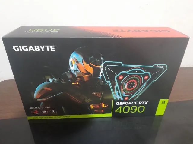 RTX 4090 Gigabyte Gaming OC 24GB + Caixa + NF