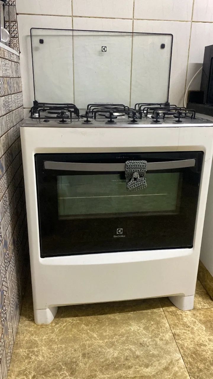 Fogão Electrolux 5 Bocas Branco - Perfeito Estado