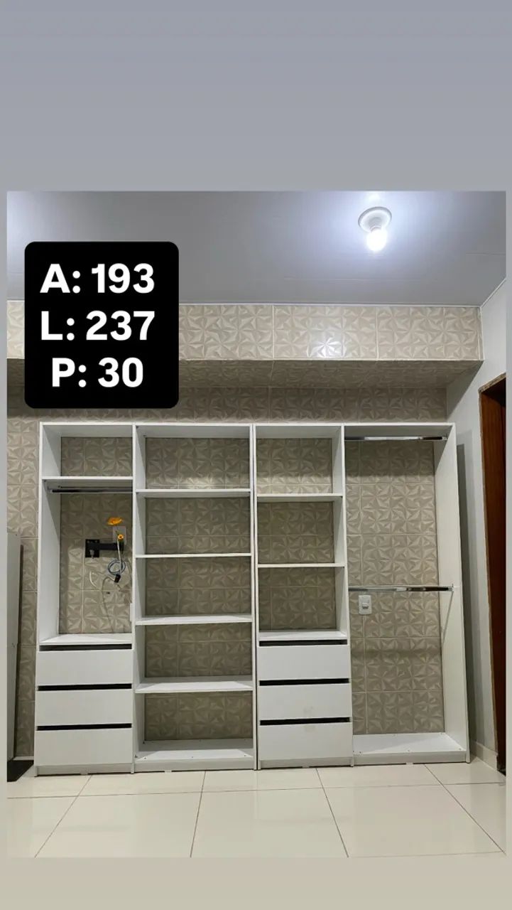 Closet 100% MDF 