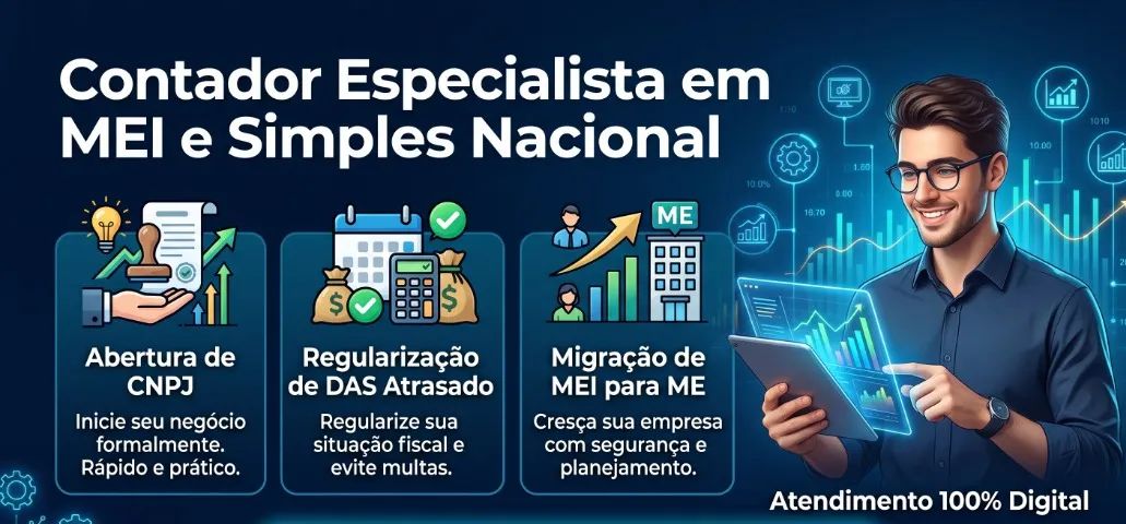 Contador Especialista em MEI e Simples Nacional - Foto 5
