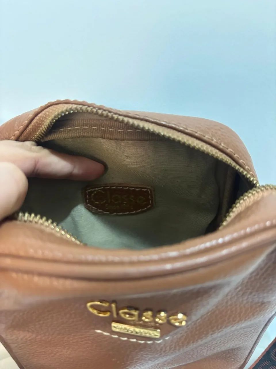 bolsa de couro legítimo - Foto 5