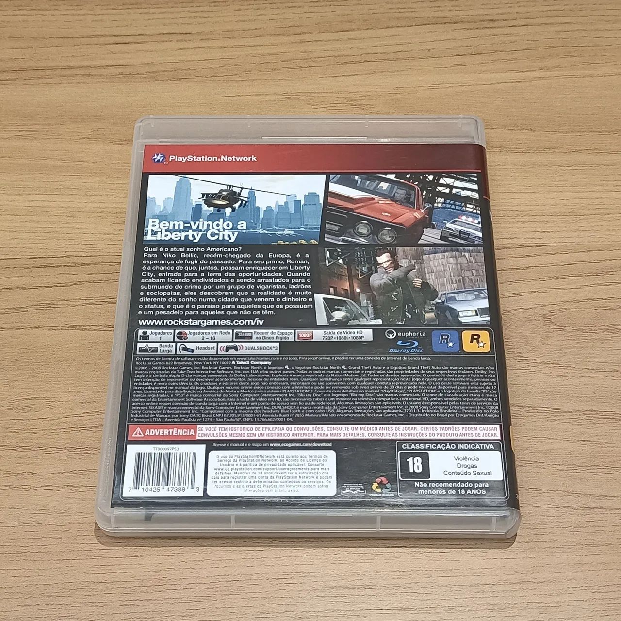 Grand Theft Auto IV - PS3 - Foto 2
