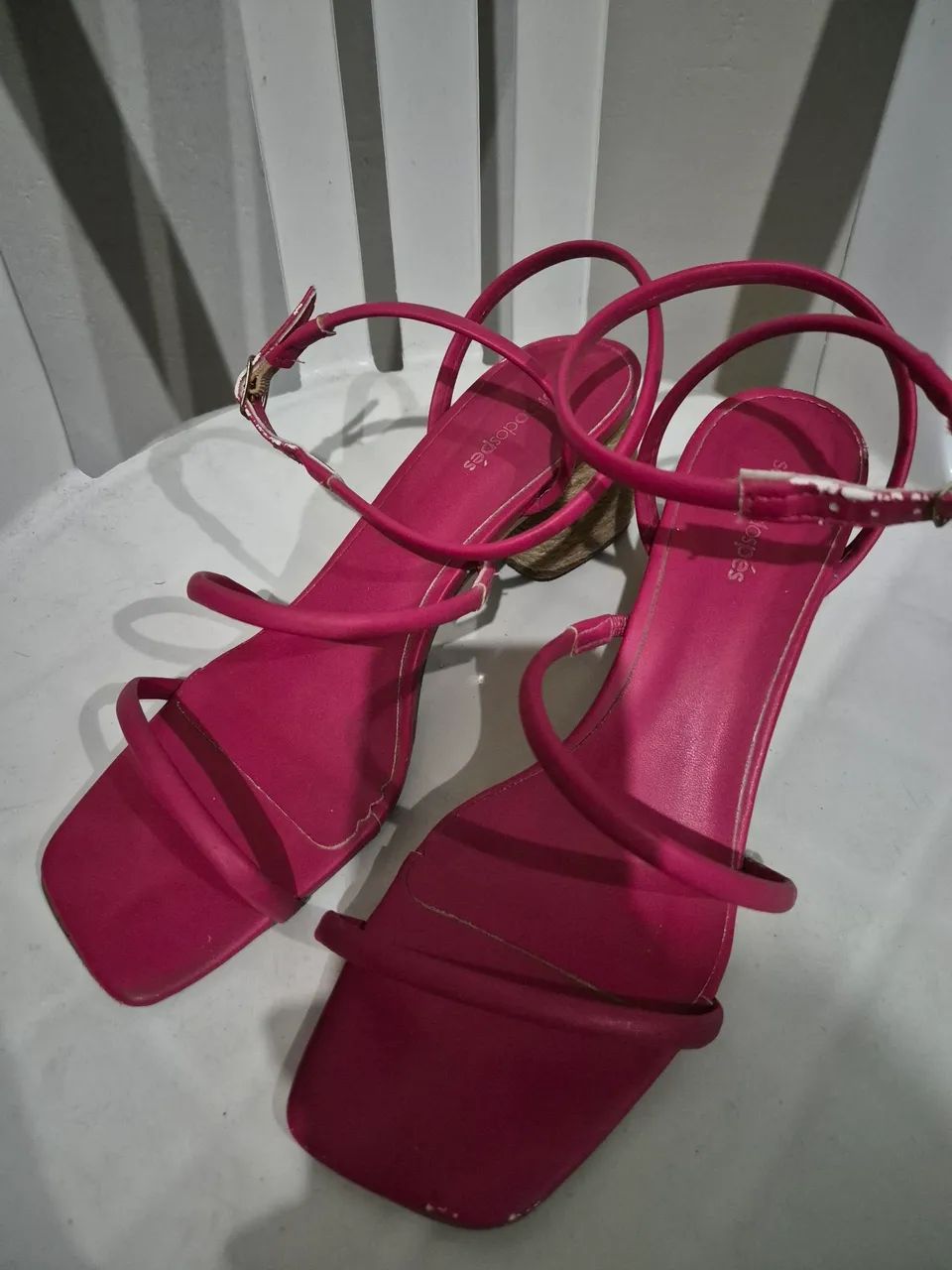 Salto bloco rosa