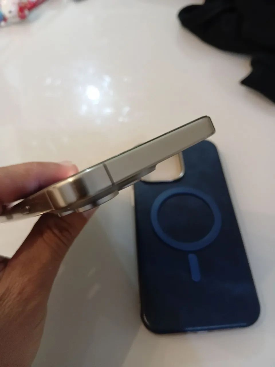 Iphone 15 pro max titanium 256GB - Foto 4