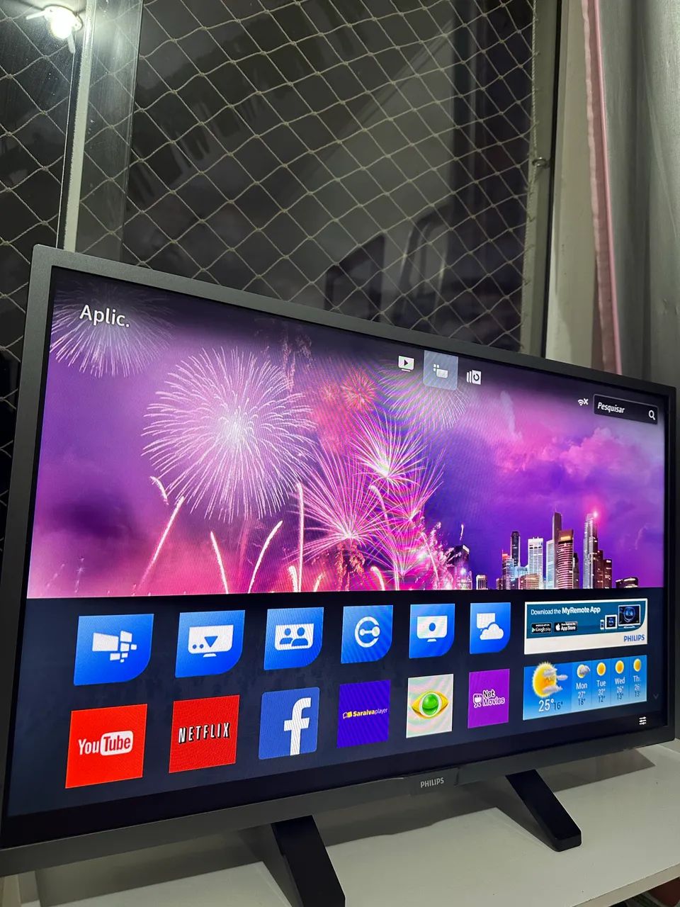 Smart Tv Philips 32 polegadas  - Foto 2