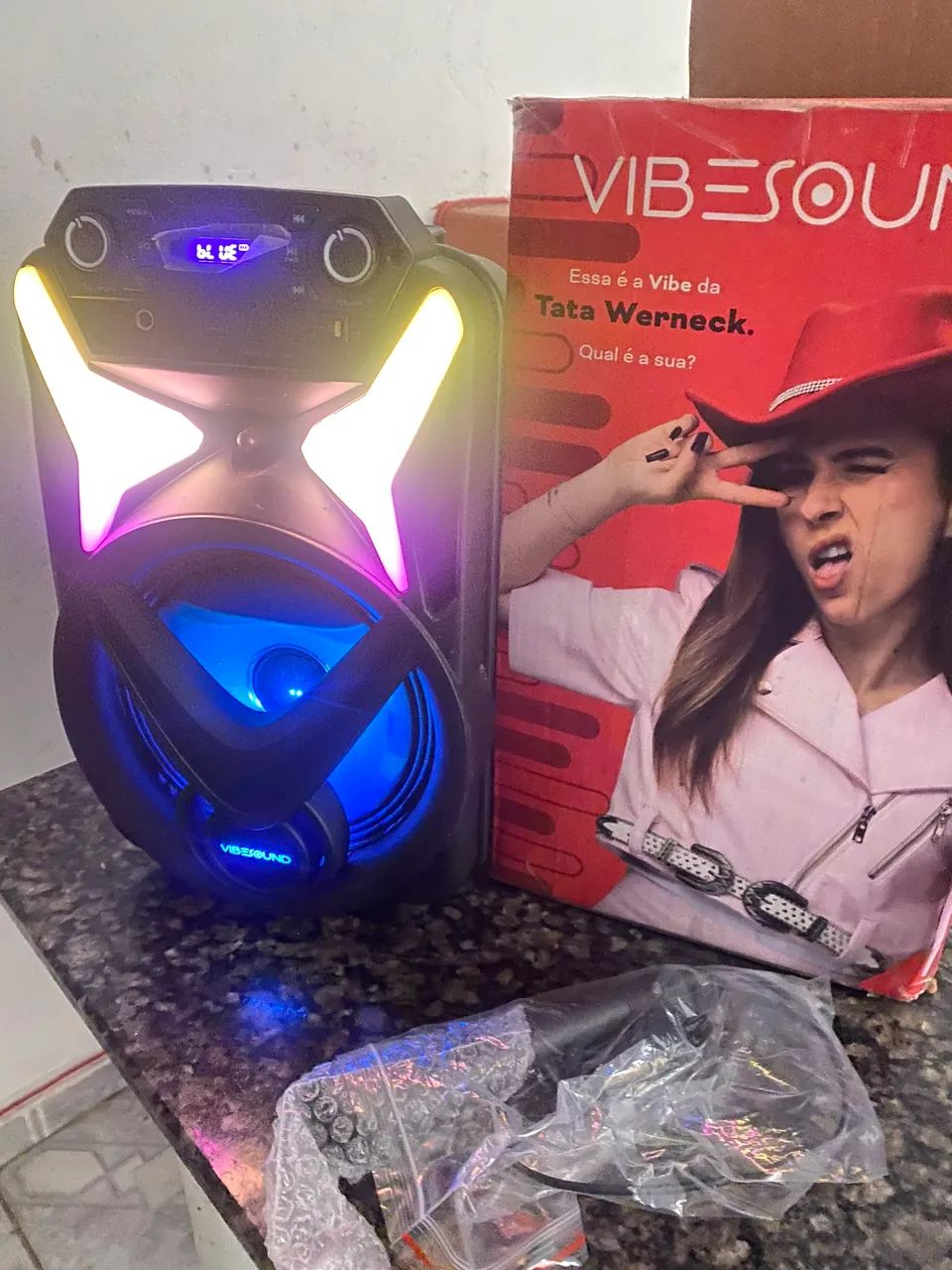 Caixa de som vibesound 340w