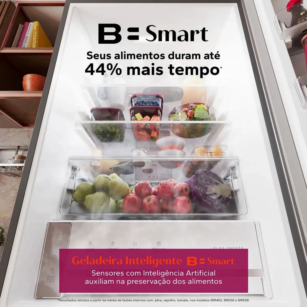 Lançamento Brastemp Inverse com Flex Freezer 477L - Foto 4