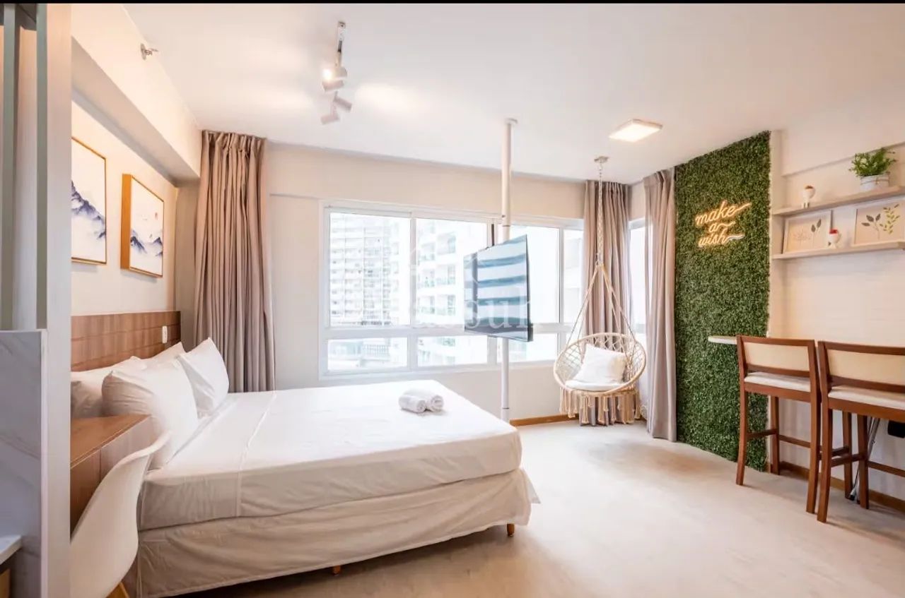 FLAT MOBILIADO DE 25,66 M² NO SAINT MORITZ HPLUS EXPRESS  ASA NORTE - Foto 3