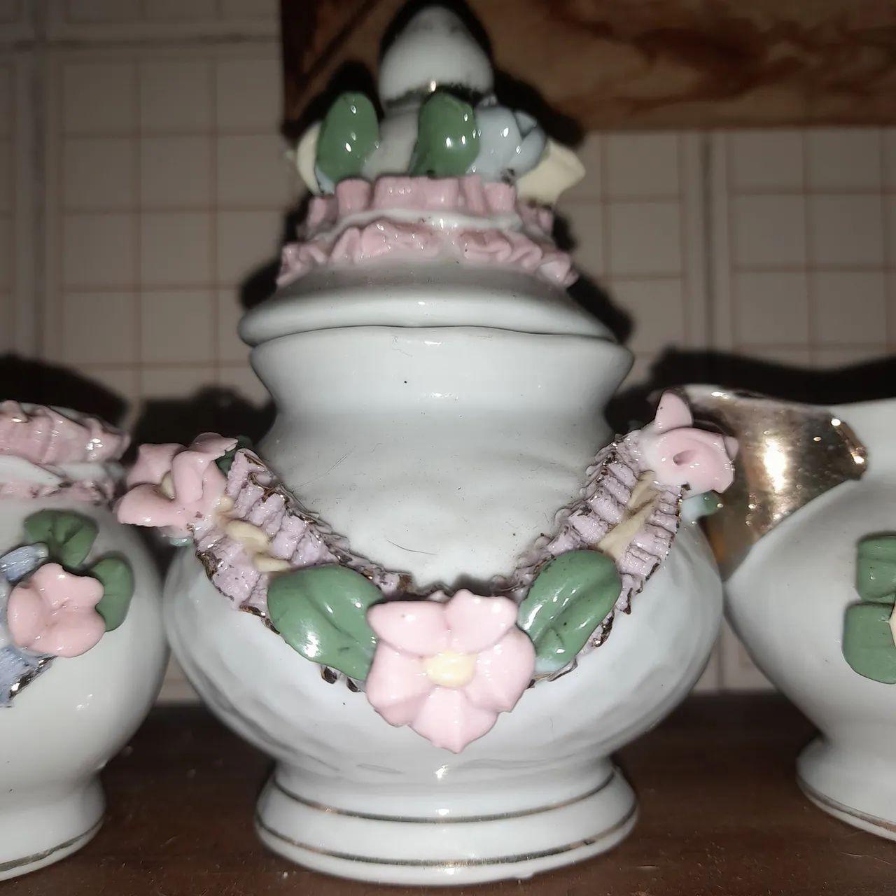Conjunto porcelanas antigas - Foto 3