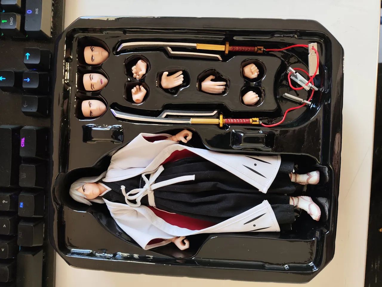 Figure Ukitake Jushiro (Bleach) - Great Toys - Completa na Caixa - Foto 4