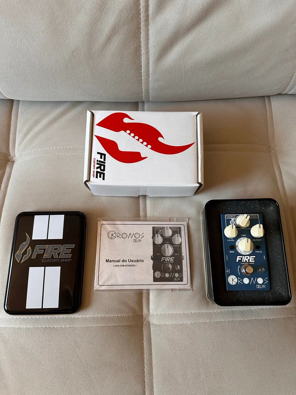 Pedal Delay Kronos Fire Custom Shop 940ms - Foto 4