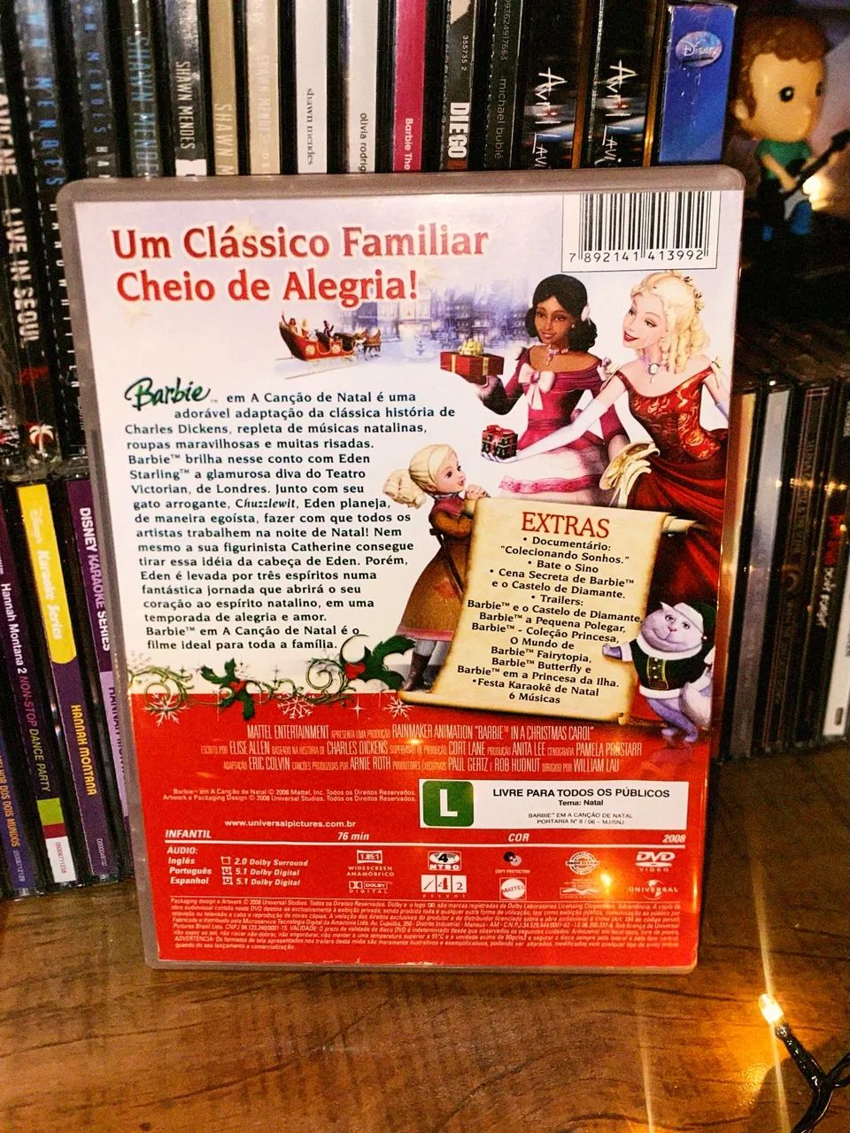 DVD BARBIE EM A CANÇÃO DE NATAL - Foto 3