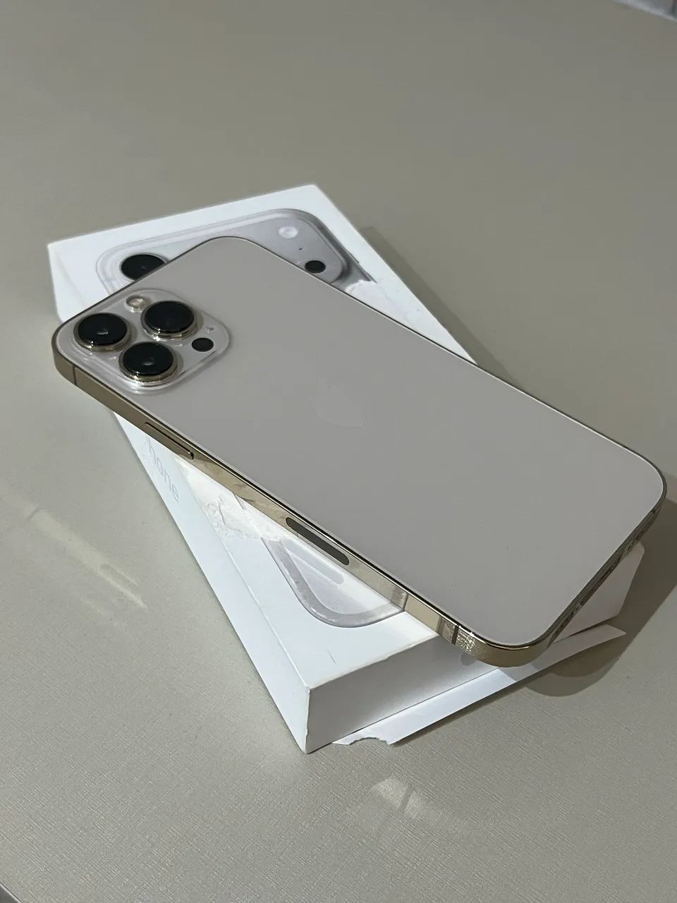 Iphone 13 pro max 128gb Gold Impecável 