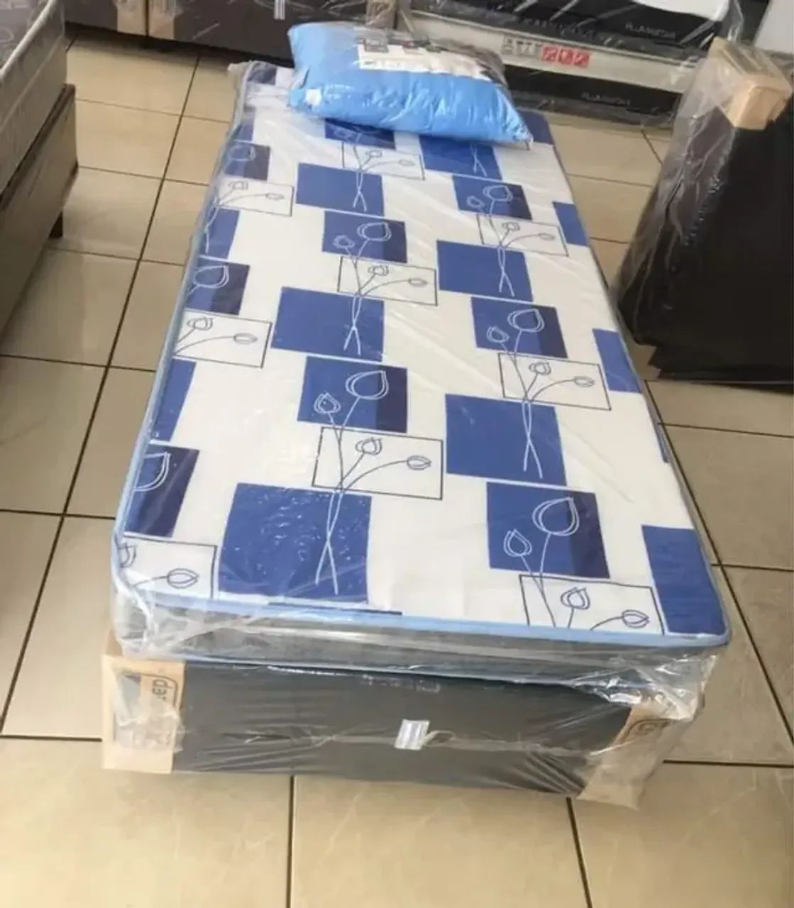 Cama de solteiro entrego hoje - novas 