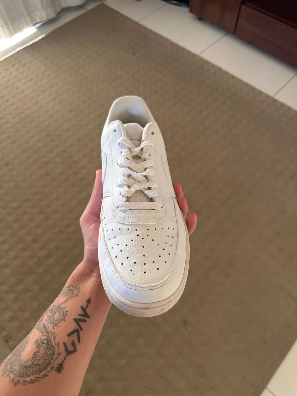 Tênis Nike Court Vision Branco  - Foto 2
