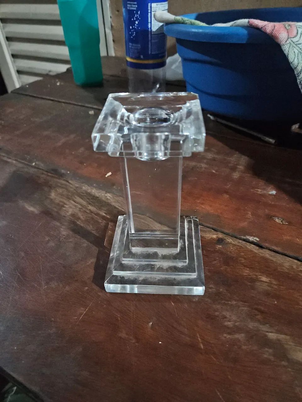 castiçal de cristal da marca Royal