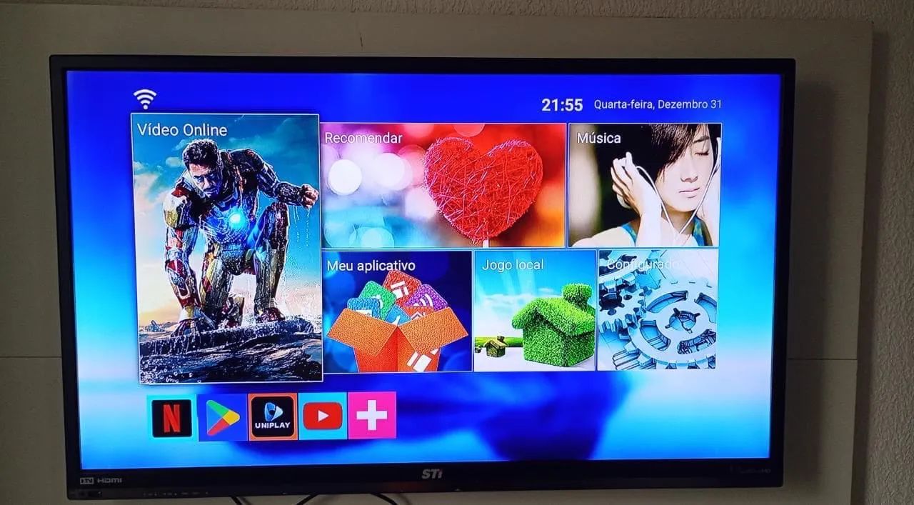 TV 43 POLEGADAS, não é smart TV já acompanha o conversor!!  - Foto 3