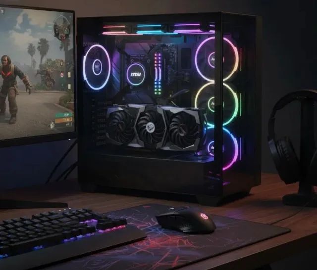 PLACA DE VIDEO GEFORCE 2070 SUPER GAMING - R$ 2.500,00 avista  - Foto 4