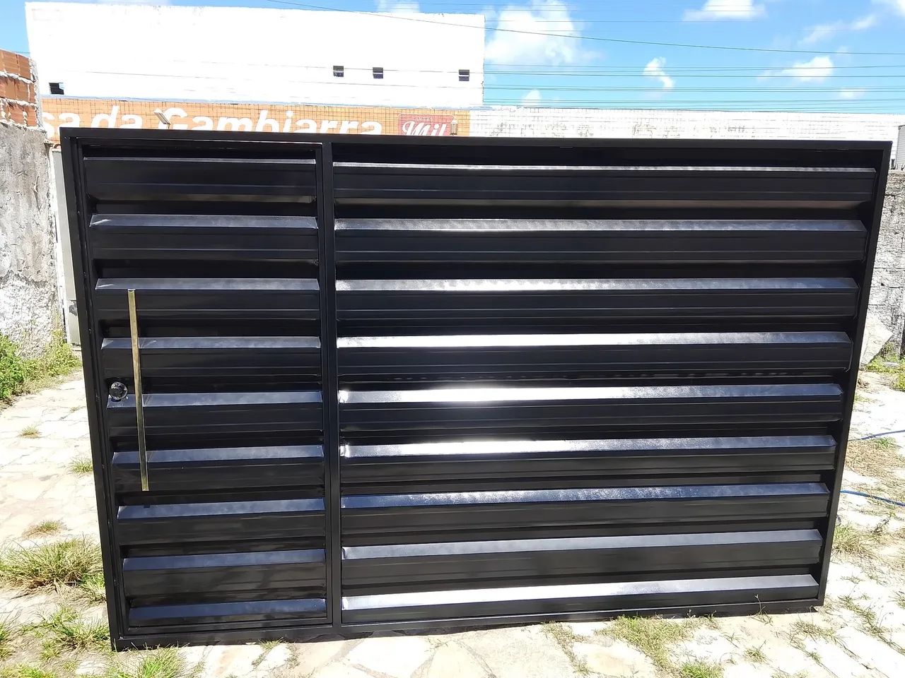 Portão de garagem