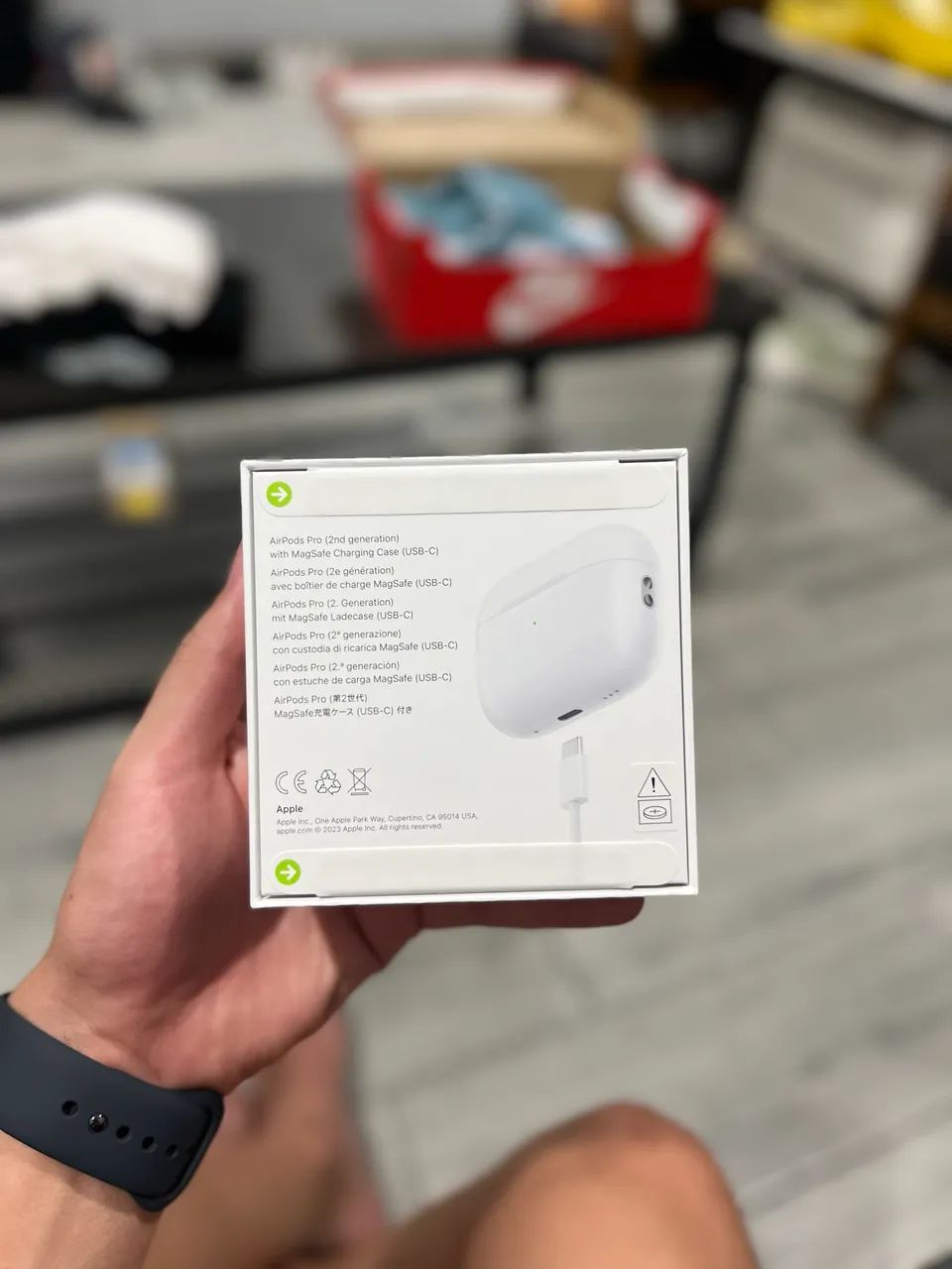 家電 AirPods Pro AirPods Pro 2ª Geração Original - Condição de Novo - Fones de