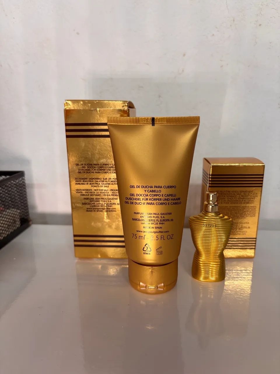 Perfume Jean Paul Gaultier - Le Male Elixir e Gel de cabelo/corpo - Foto 2