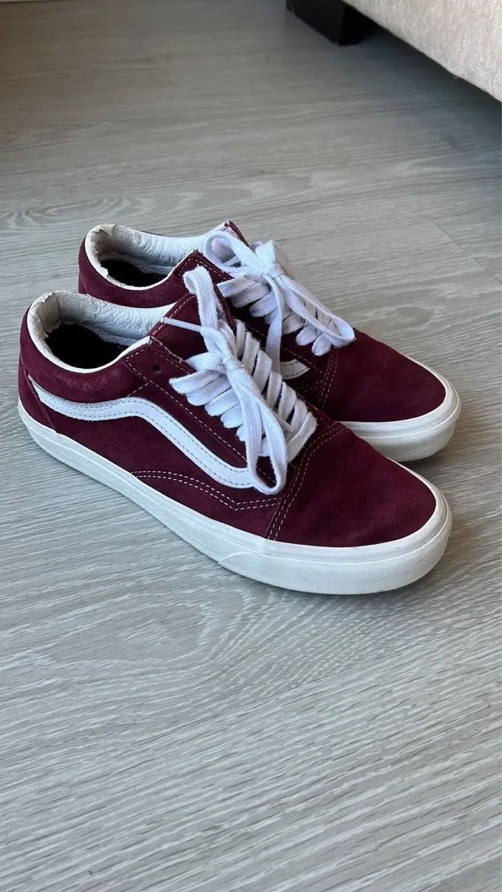 Tênis vans bordô