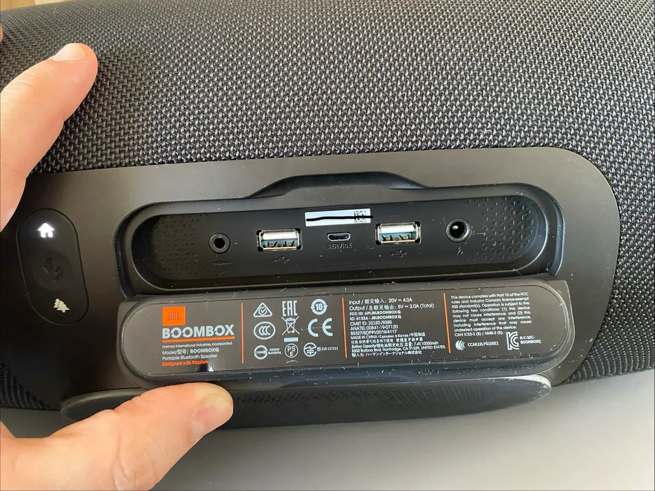 JBL Boombox original com estojo de proteção - Foto 3