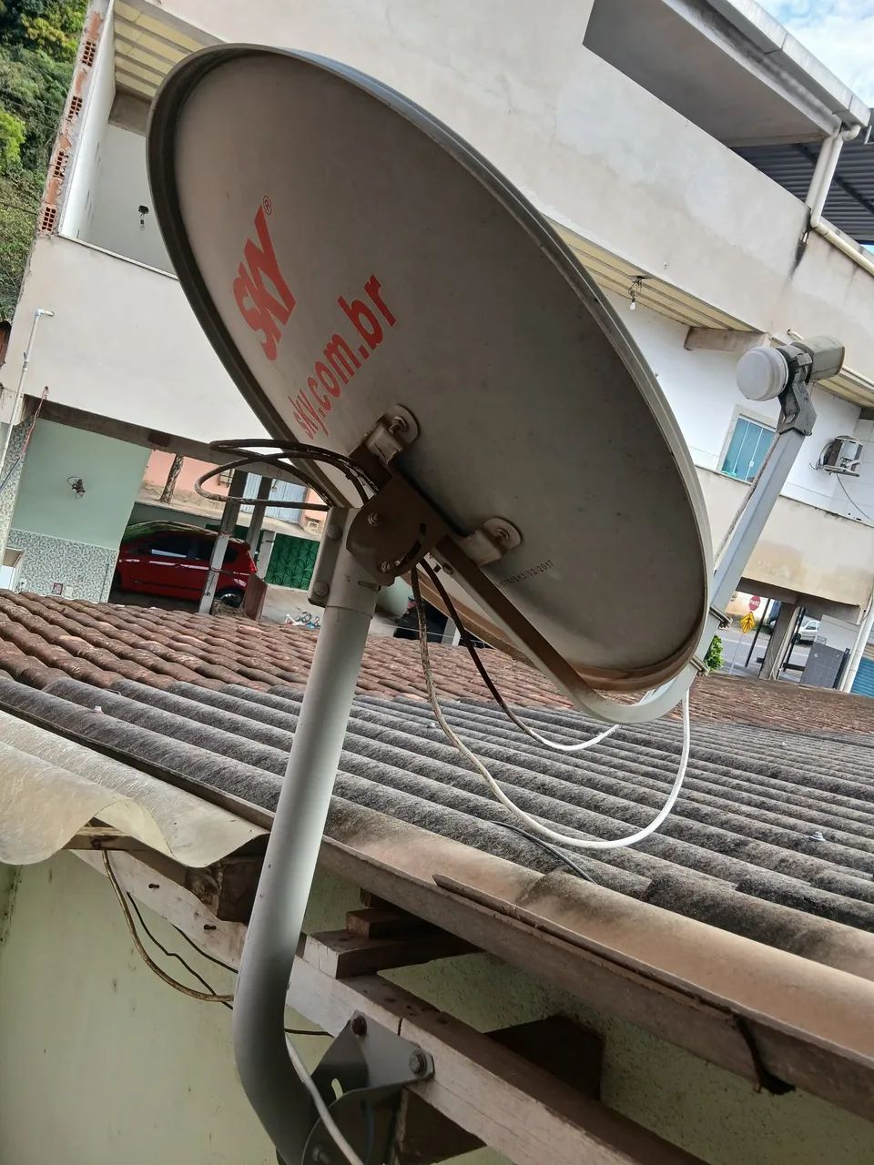 Antena ( bacia) SKY  COMPLETA  - Foto 4