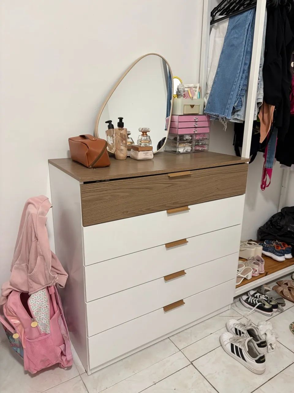 CÔMODA 5 GAVETAS COM DIVISÓRIA  - Foto 2