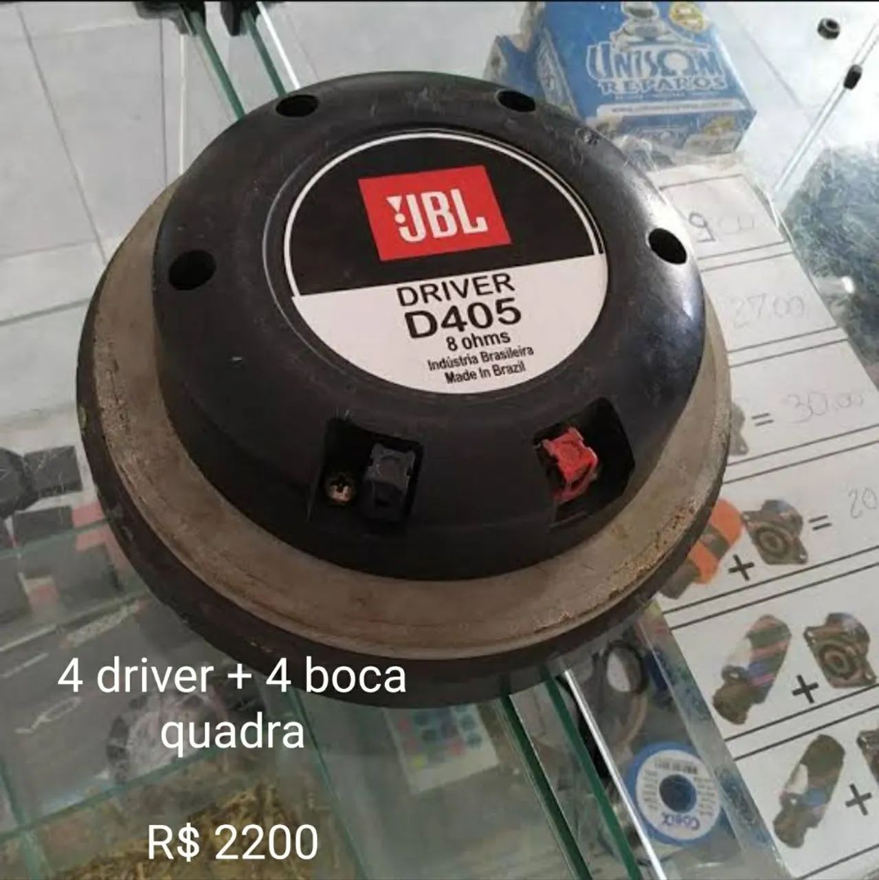 D405 + cornetas 