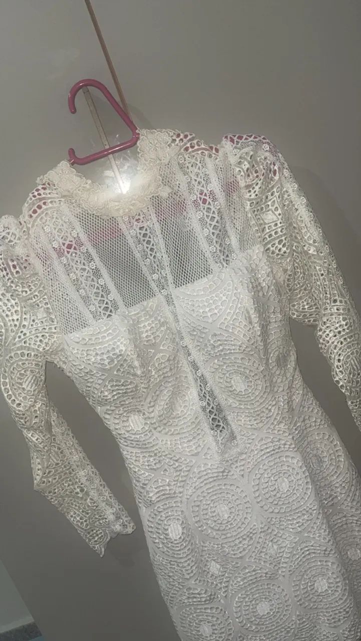 Vestido Todo no Guipir - Foto 2